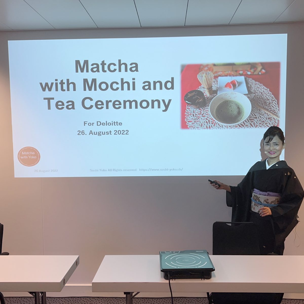 Matcha-Workshop mit Mochi-Machen und einer Teezeremonie
