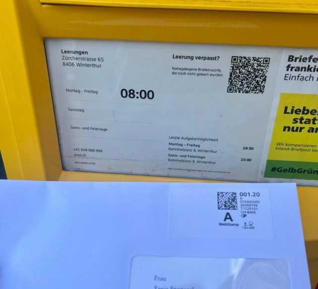 Postal Delivery Requested