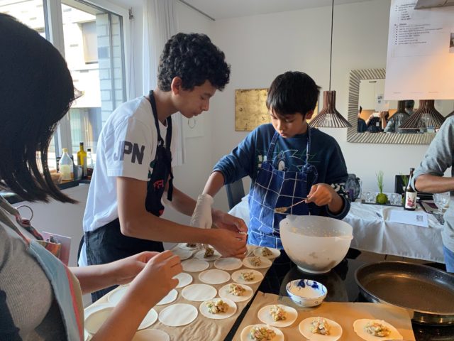Gyoza cooking class in Zurich
