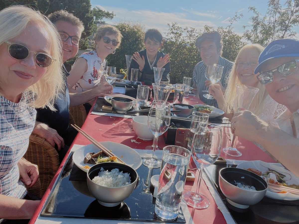 Kaiseki-Catering für eine Teezeremonie in Zürich im Sommer 2022