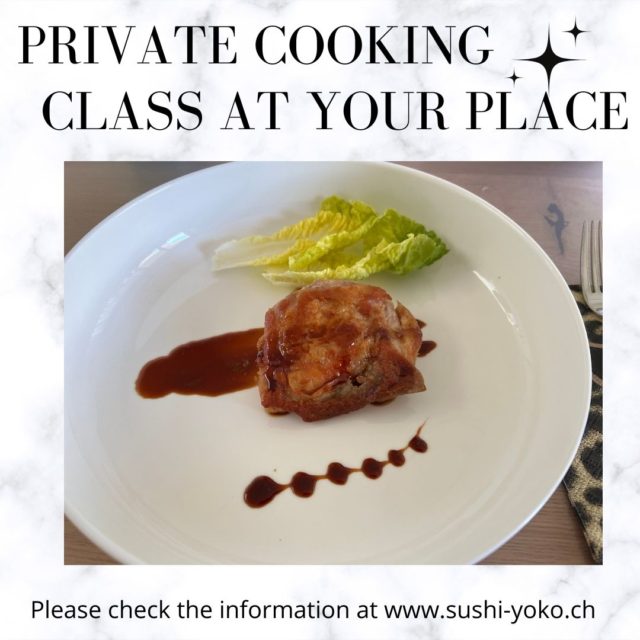 an onsite private cooking class