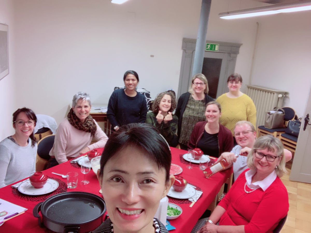 Onsite sushi course in Wil in January 2020