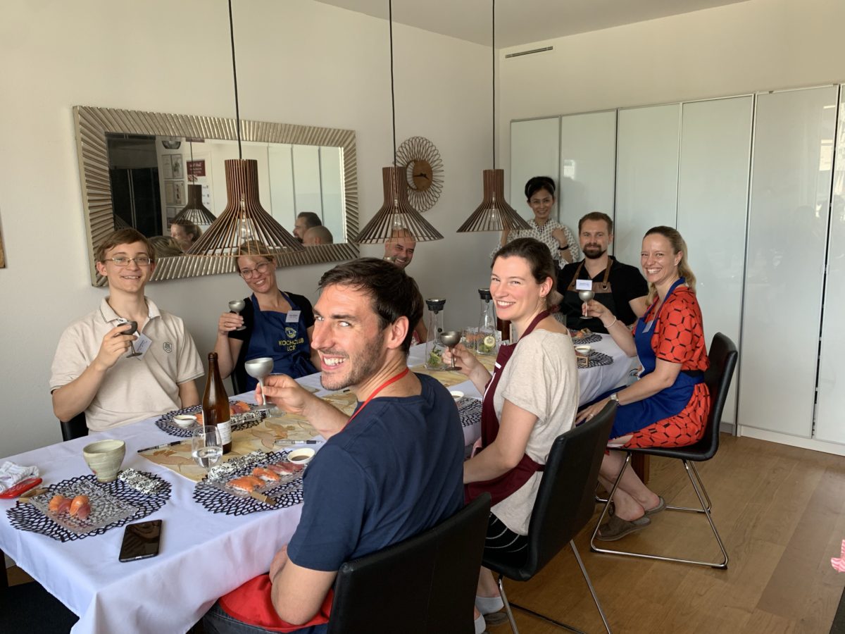 One day intensive sushi class in June 2020